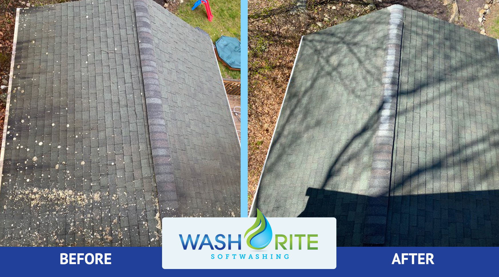 Featured image for “Roof Wash, House Wash, Gutter Clean, Deck Wash Oxford, CT”