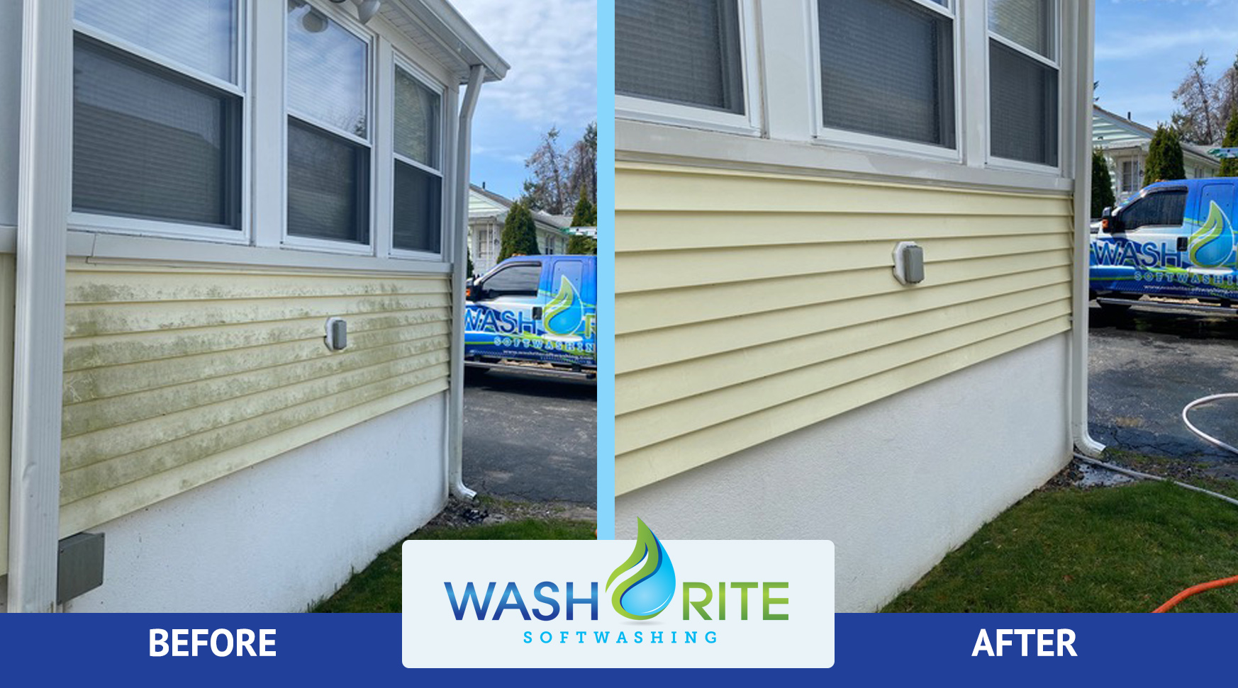 Featured image for “House SoftWash, Trex/Azek Deck Wash, Gutter Clean Bridgeport CT”